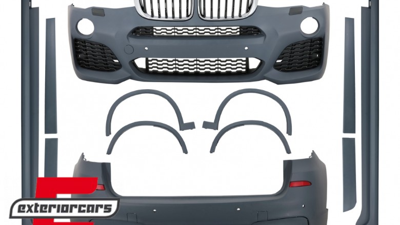 Bodykit M-dizajn / BMW X3 F25 LCI (2014-2017), CBBMF25MT