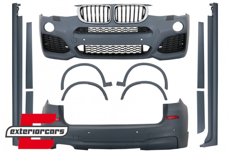Bodykit M-dizajn / BMW X3 F25 LCI (2014-2017), CBBMF25MT