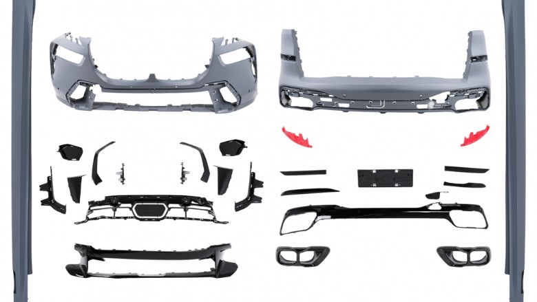 Bodykit M dizajn / BMW X7 G07 LCI (2023-), CBBMG07X7LCI