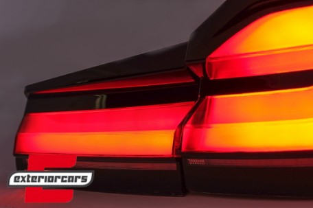 Bodykit M paket dizajn pretvorba u G30 LCI 2020 dizajn / BMW serije 5 G30 (2017-2019), CBBMG30MTFL