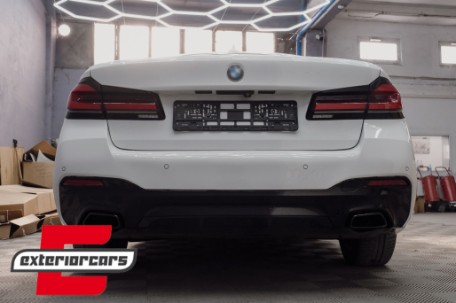 Bodykit M paket dizajn pretvorba u G30 LCI 2020 dizajn / BMW serije 5 G30 (2017-2019), CBBMG30MTFL