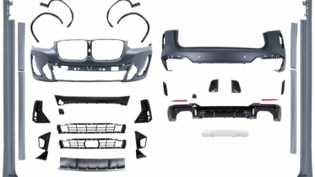 Bodykit M Sport dizajn / BMW X3 G01 LCI (2021-2024), CBBMX3G01LCIM