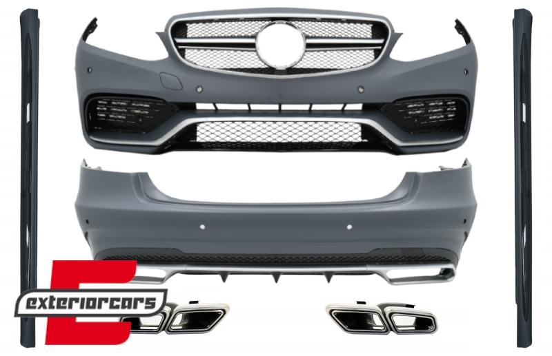 Bodykit & nastavci auspuha E63 AMG dizajn / Mercedes E-klasa W212 Facelift (2013-2016), COCBMBW212FAMG