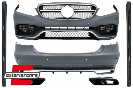 Bodykit & nastavci auspuha E63 AMG dizajn / Mercedes E-klasa W212 Facelift (2013-2016), COCBMBW212FAMGTYB