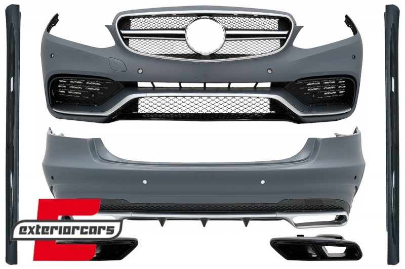 Bodykit & nastavci auspuha E63 AMG dizajn / Mercedes E-klasa W212 Facelift (2013-2016), COCBMBW212FAMGTYB
