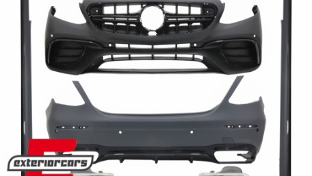 Bodykit & nastavci auspuha E63 AMG dizajn / Mercedes E-klasa W213 (2016-2019), COCBMBW213AMGCBE63S