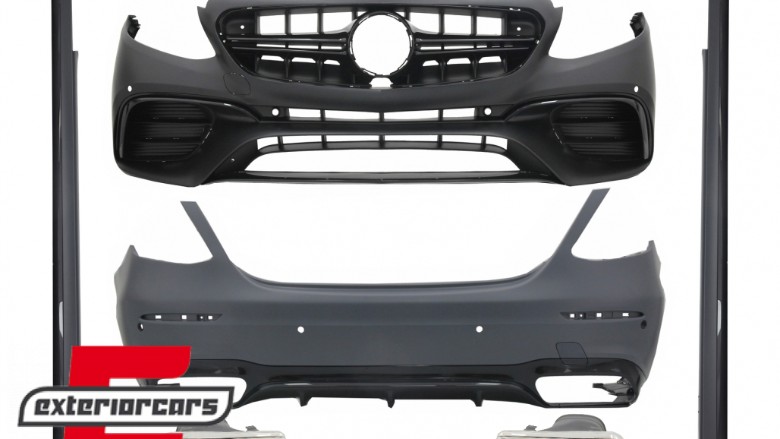 Bodykit & nastavci auspuha E63 AMG dizajn / Mercedes E-klasa W213 (2016-2019), COCBMBW213AMGCBE63S