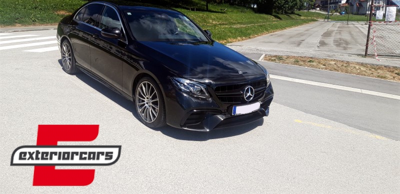 Bodykit & nastavci auspuha E63 AMG dizajn / Mercedes E-klasa W213 (2016-2019), COCBMBW213AMGCBE63S