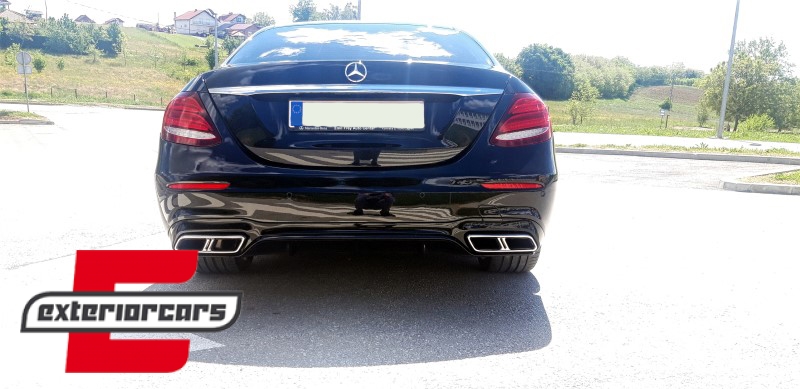 Bodykit & nastavci auspuha E63 AMG dizajn / Mercedes E-klasa W213 (2016-2019), COCBMBW213AMGCBE63S