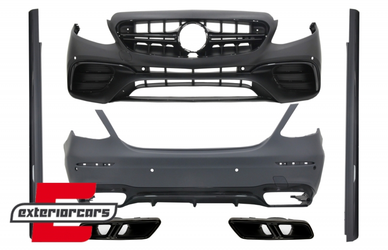 Bodykit & nastavci auspuha E63 AMG dizajn / Mercedes E-klasa W213 (2016-2019), COCBMBW213AMGCBE63SB