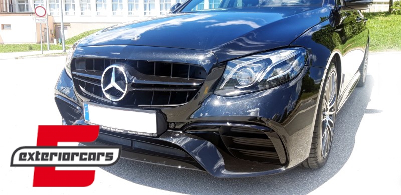 Bodykit & nastavci auspuha E63 AMG dizajn / Mercedes E-klasa W213 (2016-2019), COCBMBW213AMGCBE63SB