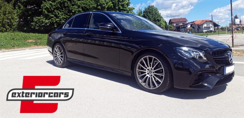 Bodykit & nastavci auspuha E63 AMG dizajn / Mercedes E-klasa W213 (2016-2019), COCBMBW213AMGCBE63SB