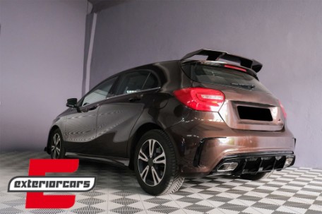 Bodykit & nastavci auspuha & krovni spojler A45 AMG dizajn / Mercedes A-klasa W176 (2012-2018), COCBMBW176AMGTS