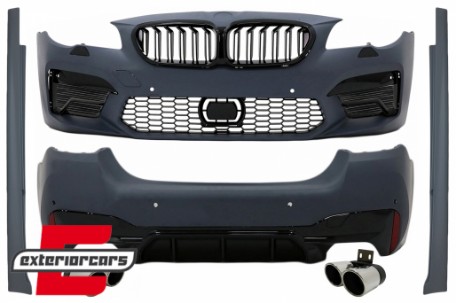 Bodykit & nastavci auspuha pretvorba u G30 LCI M5 dizajn / BMW serije 5 F10 (2010-2017), COCBBMF10M5NLTY