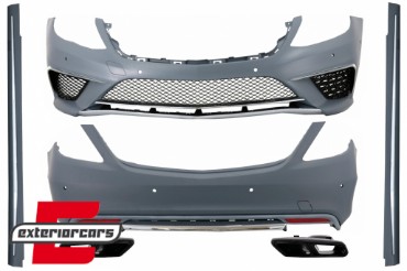 Bodykit & nastavci auspuha S63 AMG Chrome Special Edition / Mercedes Benz W222 S-klasa (2013-06.2017), COCBMBW222AMGS63CBB