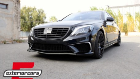 Bodykit & nastavci auspuha S63 AMG Chrome Special Edition / Mercedes Benz W222 S-klasa (2013-06.2017), COCBMBW222AMGS63CBB