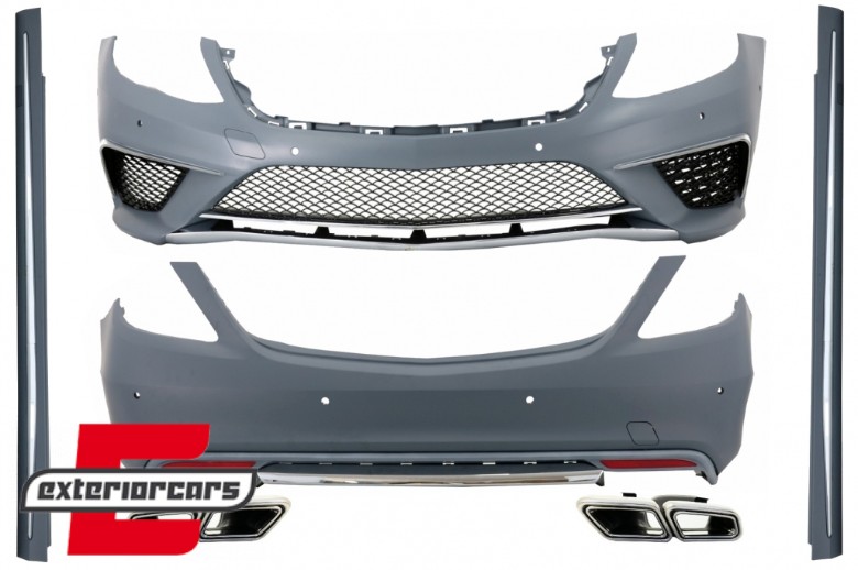 Bodykit & nastavci auspuha S63 AMG Chrome Special Edition / Mercedes S-klasa W222 (2013-06.2017), COCBMBW222AMGS63CB3