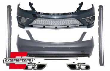 Bodykit & nastavci auspuha S63 AMG dizajn / Mercedes S-klasa W222 (2013-06.2017), COCBMBW222AMGS63