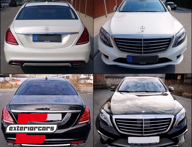 Bodykit & nastavci auspuha S63 AMG dizajn / Mercedes S-klasa W222 (2013-06.2017), COCBMBW222AMGS63