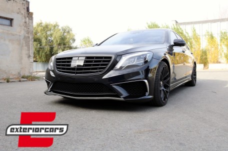 Bodykit & nastavci auspuha S65 AMG Chrome Special Edition / Mercedes W222 S-klasa (2013-06.2017), COCBMBW222AMGS63CB5