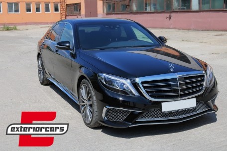 Bodykit & nastavci auspuha S65 AMG dizajn / Mercedes Benz W222 S-klasa (2013-06.2017), COCBMBW222AMGS65W222B