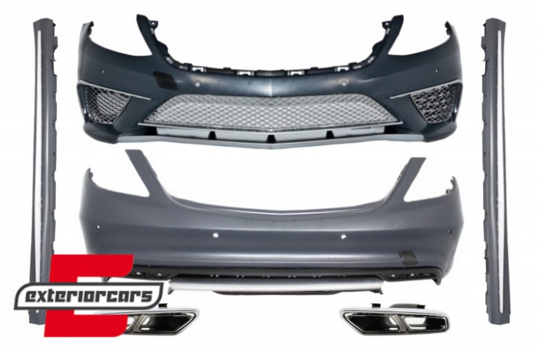 Bodykit & nastavci auspuha S65 AMG dizajn / Mercedes W222 S-klasa (2013-07.2017), COCBMBW222AMGS65