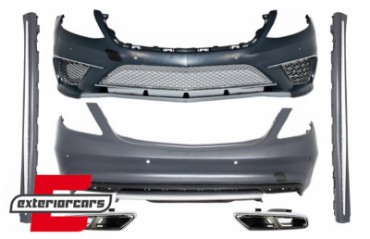 Bodykit & nastavci auspuha S65 AMG dizajn / Mercedes W222 S-klasa (2013-07.2017), COCBMBW222AMGS65