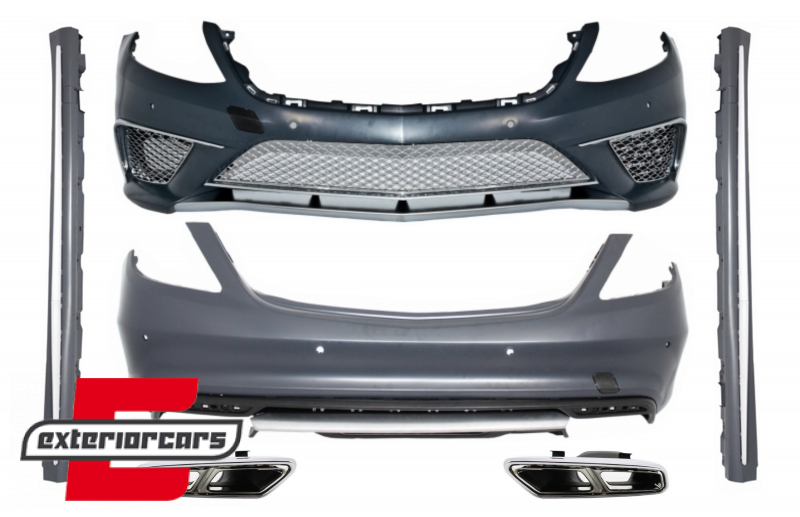 Bodykit & nastavci auspuha S65 AMG dizajn / Mercedes W222 S-klasa (2013-07.2017), COCBMBW222AMGS65