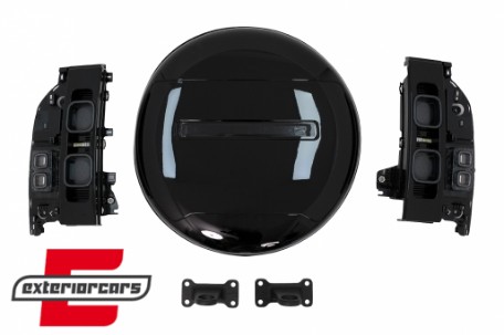 Bodykit (piano crna) / Land Rover Defender SUV L663 (2019-), CBLRDFL663