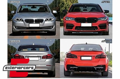 Bodykit pretvorba u G30 LCI M5 dizajn / BMW serije 5 F10 (2010-2017), CBBMF10M5G30
