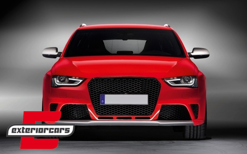 Bodykit RS4 dizajn / Audi A4 B8 Facelift (2012-2015), COFBAUA4B8FRSRD
