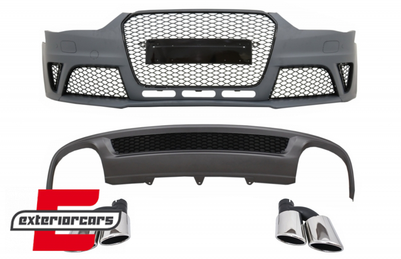 Bodykit RS4 dizajn / Audi A4 B8 Facelift (2012-2015), COFBAUA4B8FRSRDTY