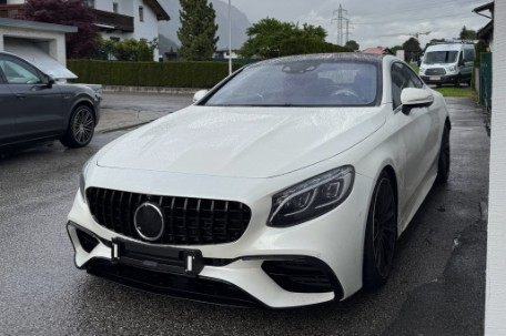 Bodykit S63 AMG dizajn (crna) / Mercedes S-klasa Coupe C217 Sport Line (2015-2021), CBMBC217S63B