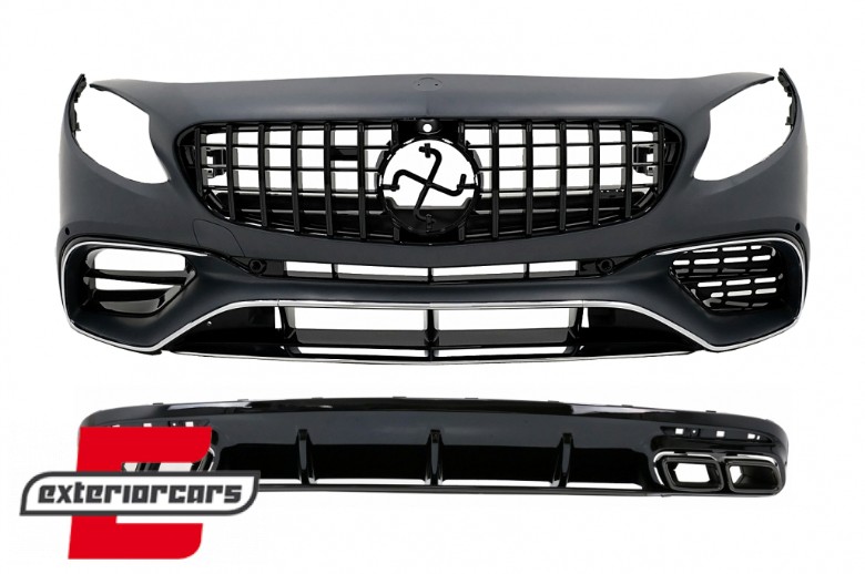 Bodykit S63 AMG dizajn (crna) / Mercedes S-klasa Coupe C217 Sport Line (2015-2021), CBMBC217S63BC