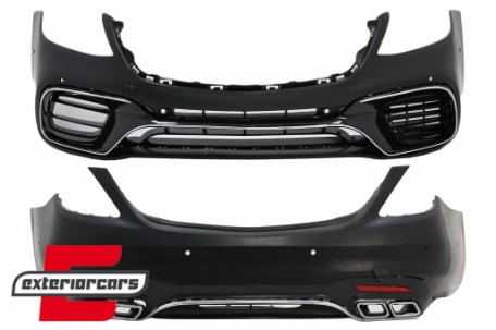 Bodykit S63 AMG dizajn / Mercedes S-klasa W222 Facelift (2013-08.2020), CBMBW222AMGS63F