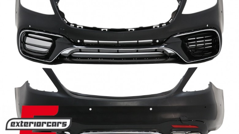 Bodykit S63 AMG dizajn / Mercedes S-klasa W222 Facelift (2013-08.2020), CBMBW222AMGS63F