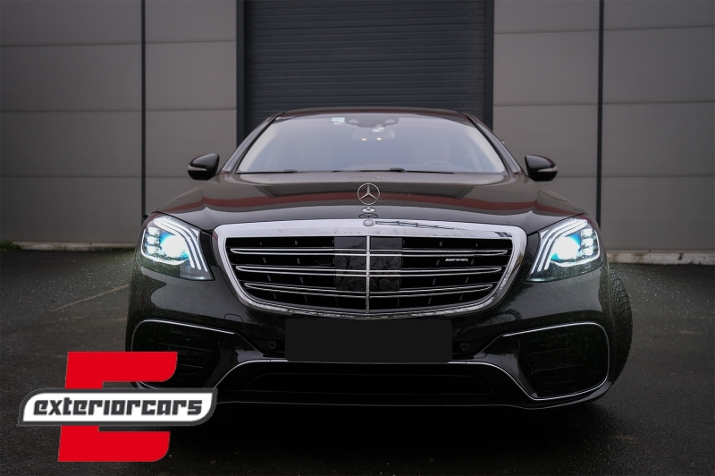 Bodykit S63 AMG dizajn / Mercedes S-klasa W222 Facelift (2013-08.2020), CBMBW222AMGS63F