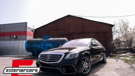 Bodykit S63 AMG dizajn / Mercedes S-klasa W222 Facelift (2013-08.2020), CBMBW222AMGS63F