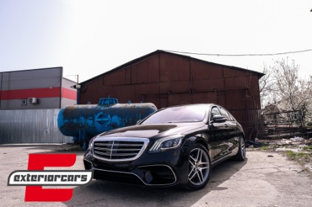Bodykit S63 AMG dizajn / Mercedes S-klasa W222 Facelift (2013-08.2020), CBMBW222AMGS63F