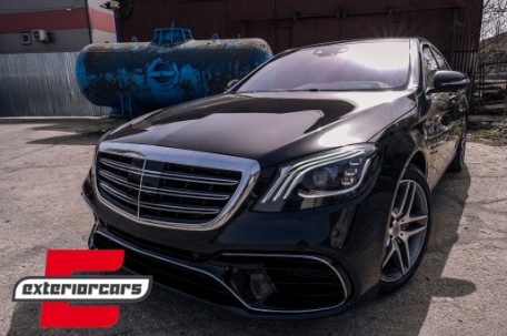 Bodykit S63 AMG dizajn / Mercedes S-klasa W222 Facelift (2013-08.2020), CBMBW222AMGS63F
