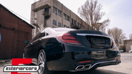 Bodykit S63 AMG dizajn / Mercedes S-klasa W222 Facelift (2013-08.2020), CBMBW222AMGS63F