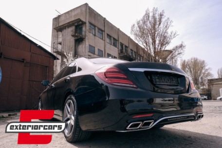 Bodykit S63 AMG dizajn / Mercedes S-klasa W222 Facelift (2013-08.2020), CBMBW222AMGS63F
