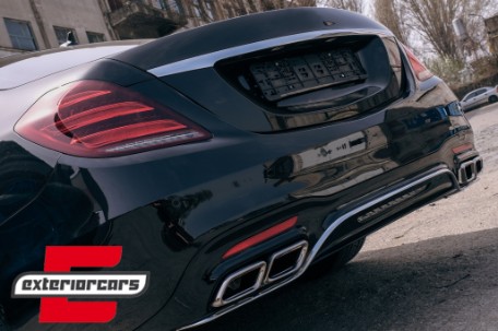 Bodykit S63 AMG dizajn / Mercedes S-klasa W222 Facelift (2013-08.2020), CBMBW222AMGS63F