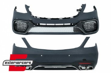 Bodykit S63 AMG dizajn / Mercedes S-klasa W222 Facelift (2013-08.2020), CBMBW222AMGS63FAP2