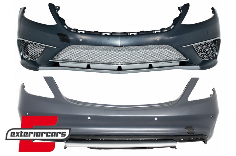 Bodykit S65 AMG dizajn / Mercedes S-klasa W222 (2013-06.2017), CBMBW222AMGS65BT