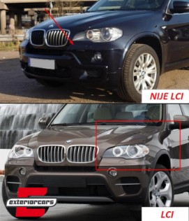 Bodykit X5M dizajn / BMW X5 E70 (2007-2013), CBBME70MBF