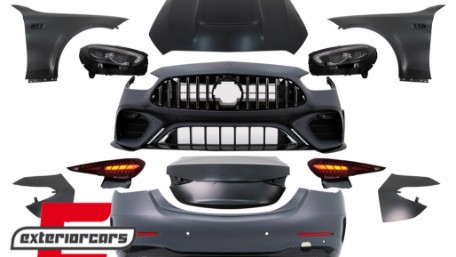 Bodykit za nadogradnju u C klasa W206 C63 AMG dizajn / Mercedes C-klasa W205 (2014-2018), CBMBW205NL