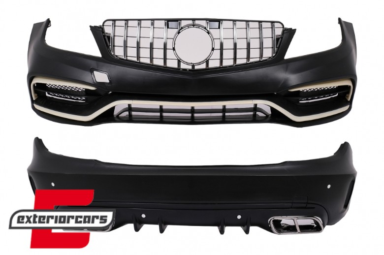 Bodykit za pretvobu u W205 C63 AMG dizajn / Mercedes C-klasa W204 (2007-2015), CBMBW204NL