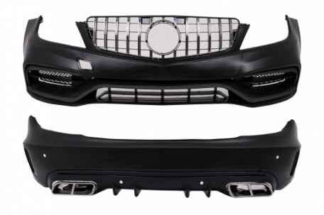 Bodykit za pretvobu u W205 C63 AMG dizajn / Mercedes C-klasa W204 (2007-2015), CBMBW204NLCN