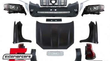 Bodykit za pretvorbu iz 2010 u 2018 Facelift model / Toyota Land Cruiser Prado FJ150 (2009-2017), CBTOPFJ150VX